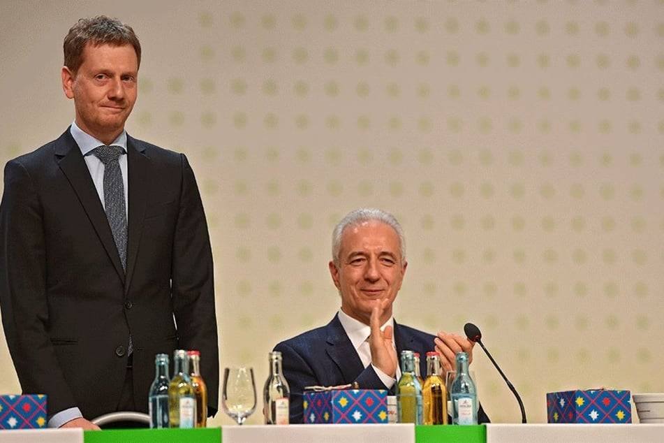Ist selbst gespannt auf die Abstimmung: Michael Kretschmer (42, CDU).