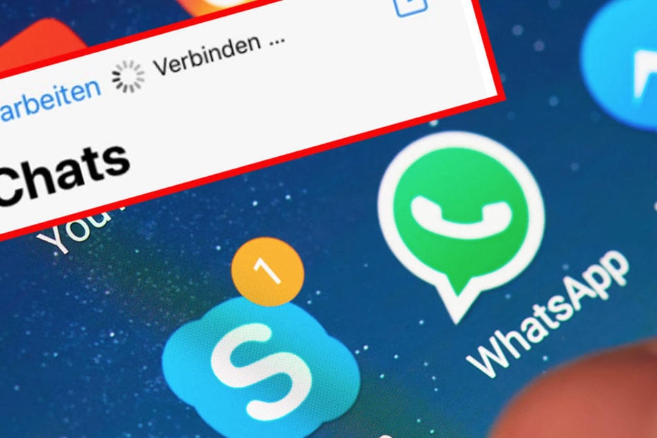Die User können sich nicht mehr mit dem Server verbinden. Whatsapp ist down.