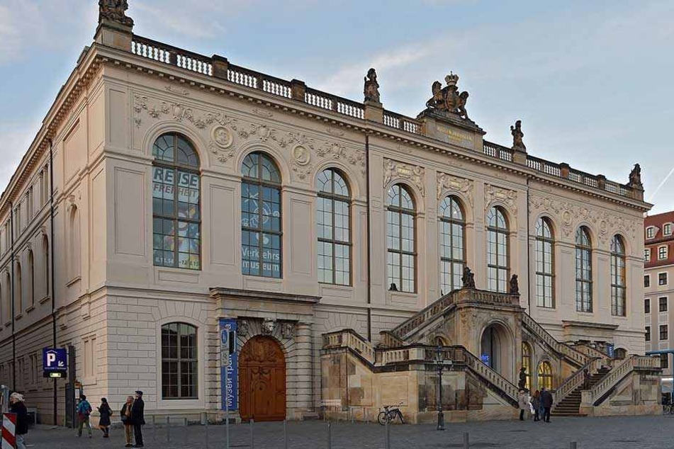 Das Verkehrsmuseum in Dresden.