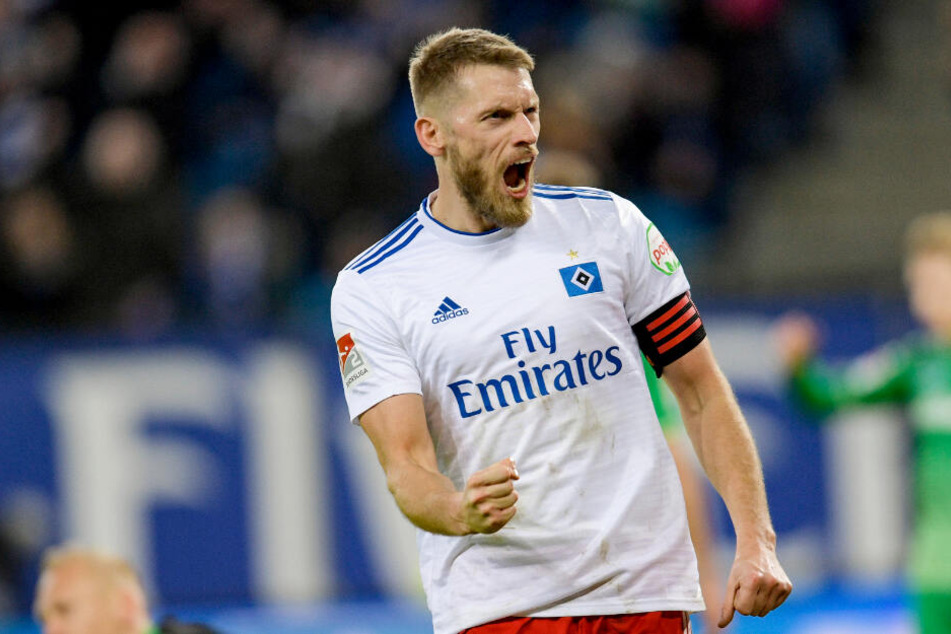 Aaron Hunt schoss das 1:0 für den Hamburger SV. (Archivbild)