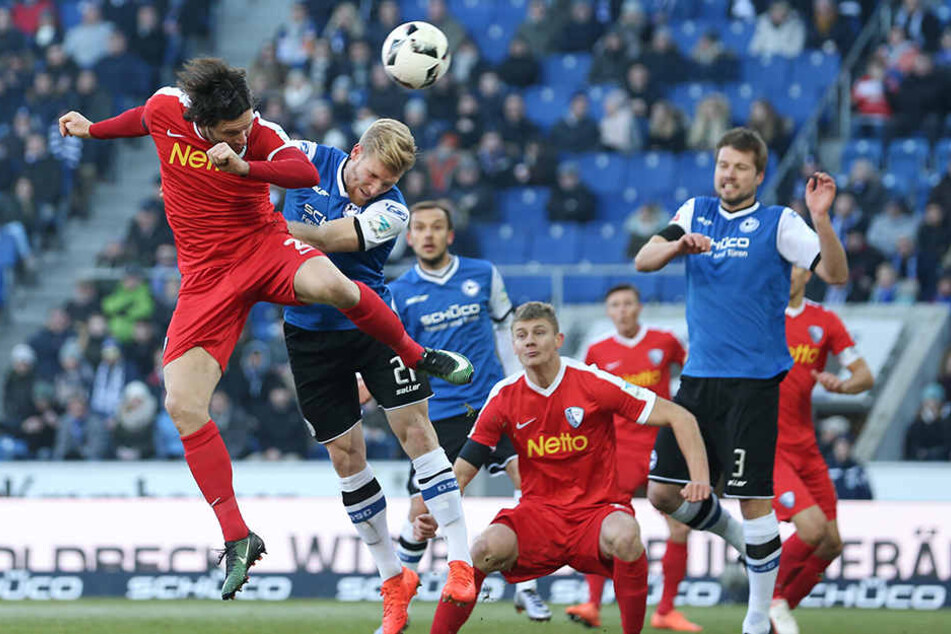 Drei wichtige Punkte im Abstiegskampf erkämpfte sich Arminia Bielefeld.