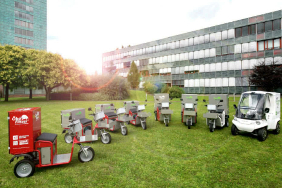 Mit diesen Fahrzeugen wird das Zustellen zum Kinderspiel.