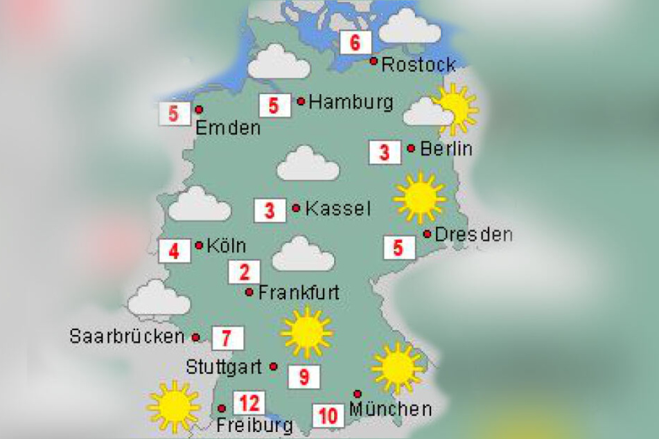 Hallo Frühling? Der Freitag beschert dem Breisgau sogar 12 Grad und Sonne.