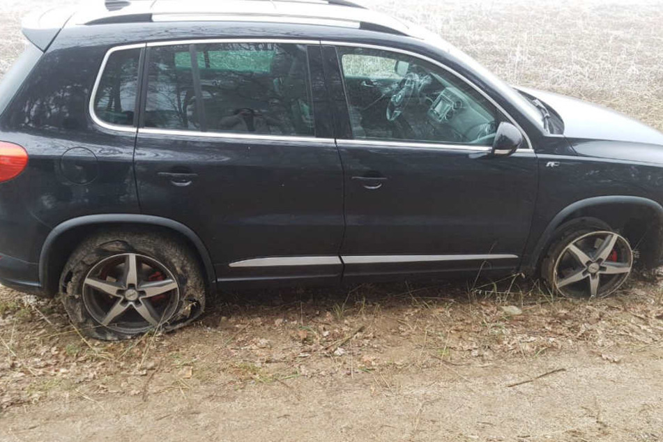 Dieses Auto stoppte die Polizei.
