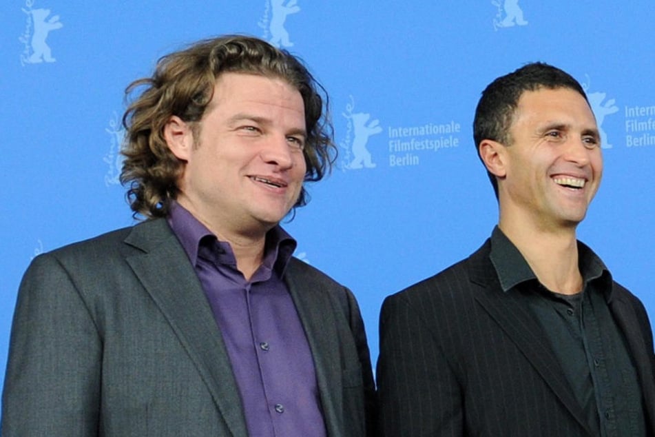 Felix Vossen (42, links) bei der Berlinale 2012.