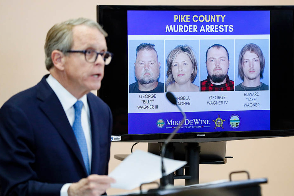 Mike DeWine präsentierte den Fahndungserfolg am Dienstag der Öffentlichkeit.
