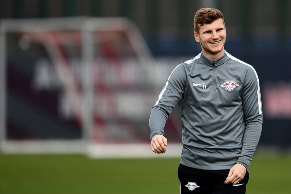 RB Leipzig-Spieler Timo Werner (21) wird am kommen Mittwoch beim Spiel der deutschen Nationalmannschaft gegen England dabei sein.