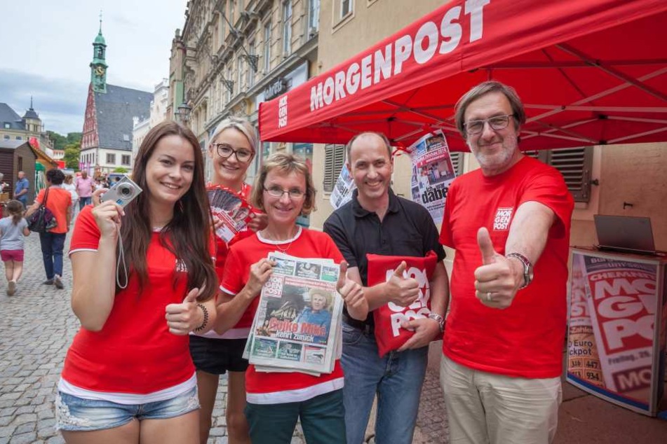 Die MOPO war in diesem Jahr mittendrin beim Zwickauer Stadtfest.