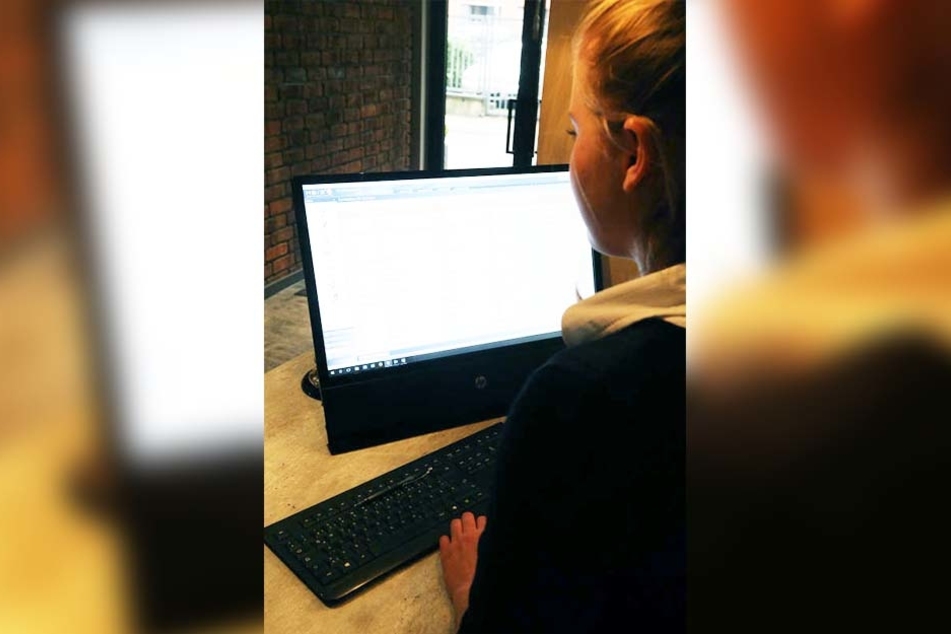 In einer Liste auf dem PC werden alle Fundstücke gespeichert.