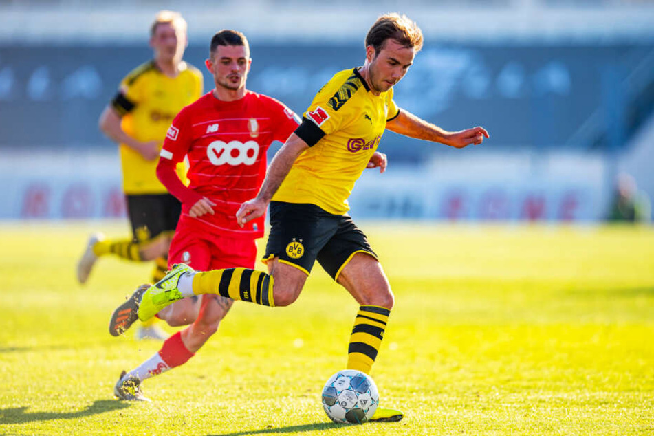 Auch Mario Götze (r.) kam beim BVB zum Einsatz.