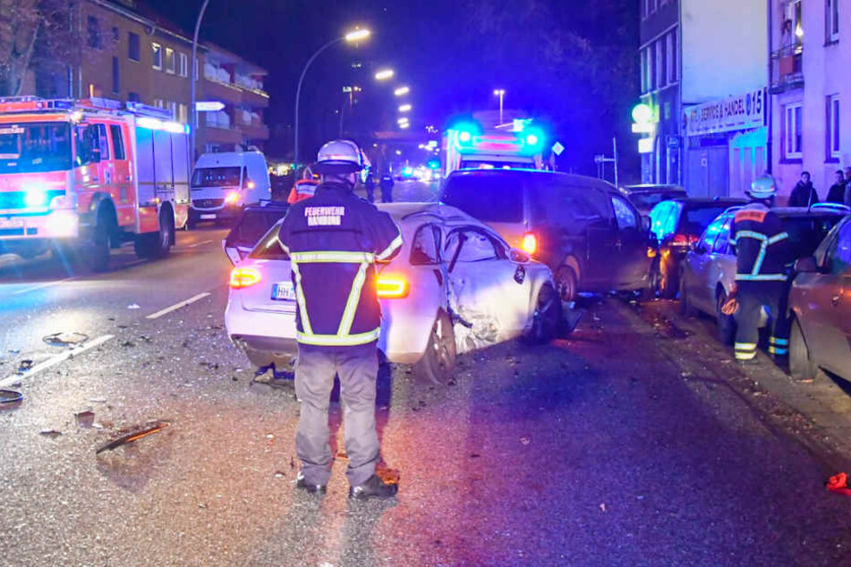 Der Caddy stieß an der rechten Seite mit dem Auto der Familie zusammen.