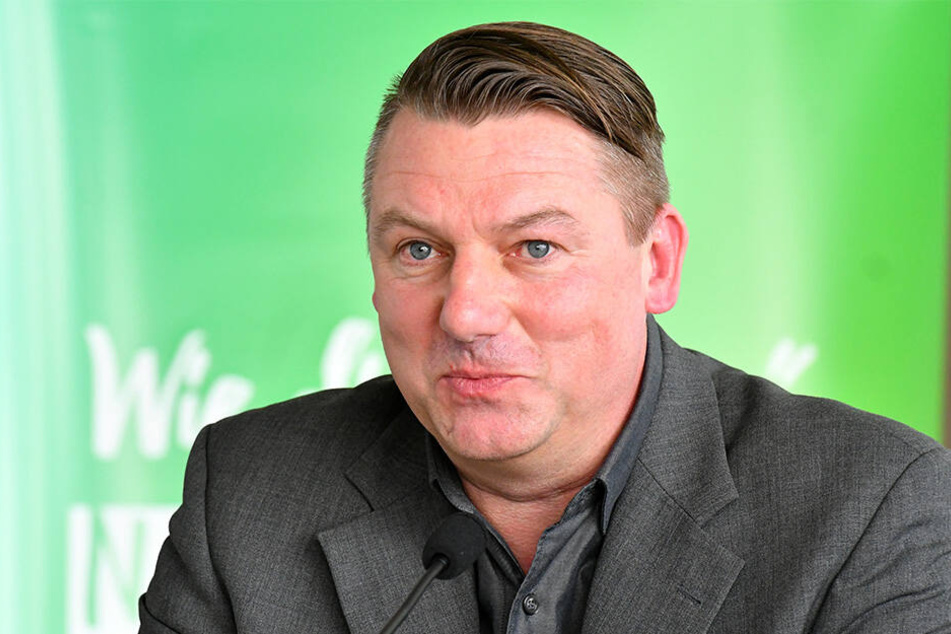 Damals und heute an der Organisation beteiligt: Dirk Mühlstädt vom städtischen Unternehmen FVG Riesa.