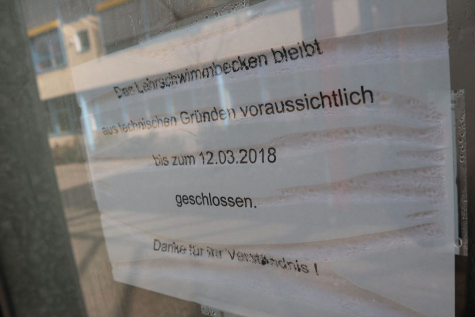 Es braucht eine Weile, bis alle Leitungen durchgespült sind.