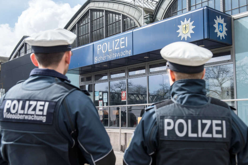 Die Bundespolizisten nahmen den Schwarzfahrer mit auf die Wache am Hamburger Hauptbahnhof (Archivbild).