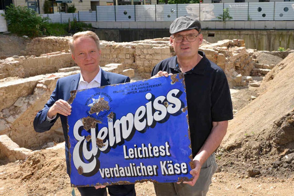 Prokurist Alexander Kuhlendahl (49) und Archäologe Thomas Westphalen (59).