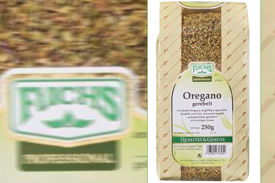 Der Gewürzhersteller Fuchs ruft diesen gerebelten Oregano zuück.