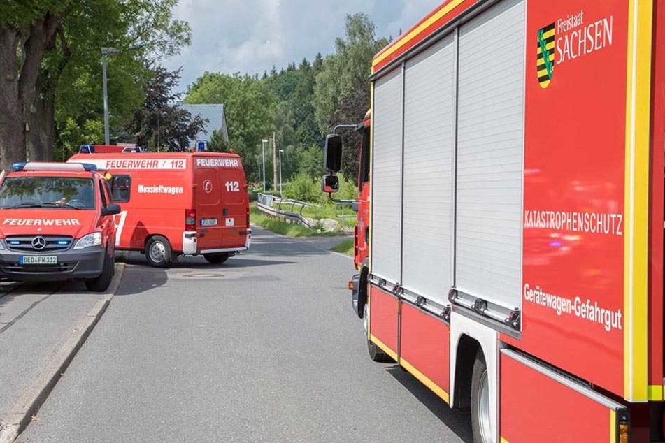 Feuerwehr und Katastrophenschutz eilten herbei.