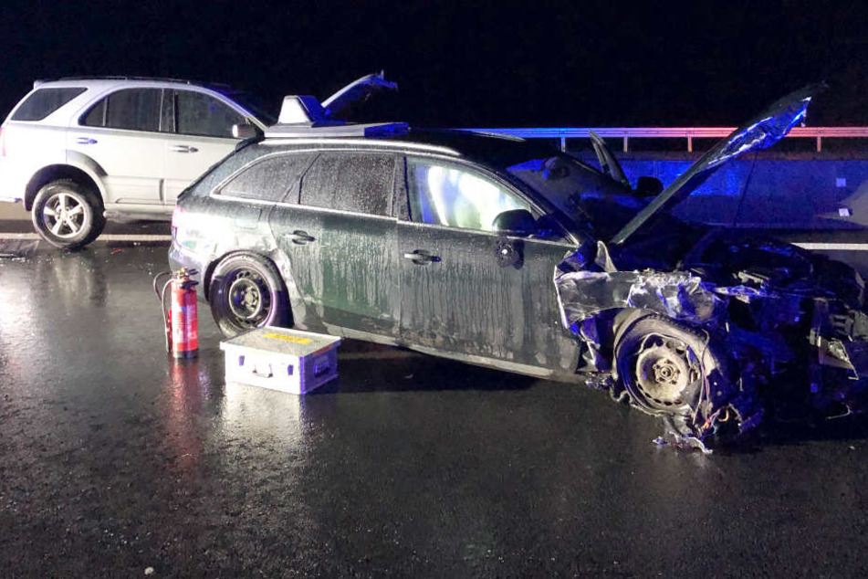 In Bayern ist es auf der A9 zu einem schweren Verkehrsunfall gekommen.