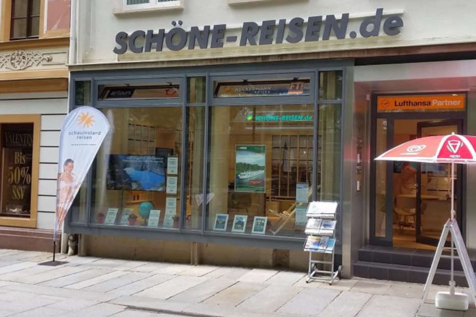 Die neue Filiale von Schöne Reisen auf der Dresdner Hauptstraße.