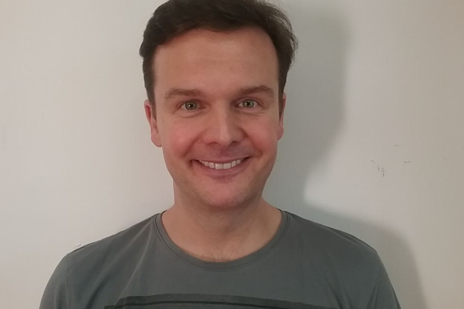 So sieht Buffo Andreas Sauerzapf (43) ganz ungeschminkt aus.