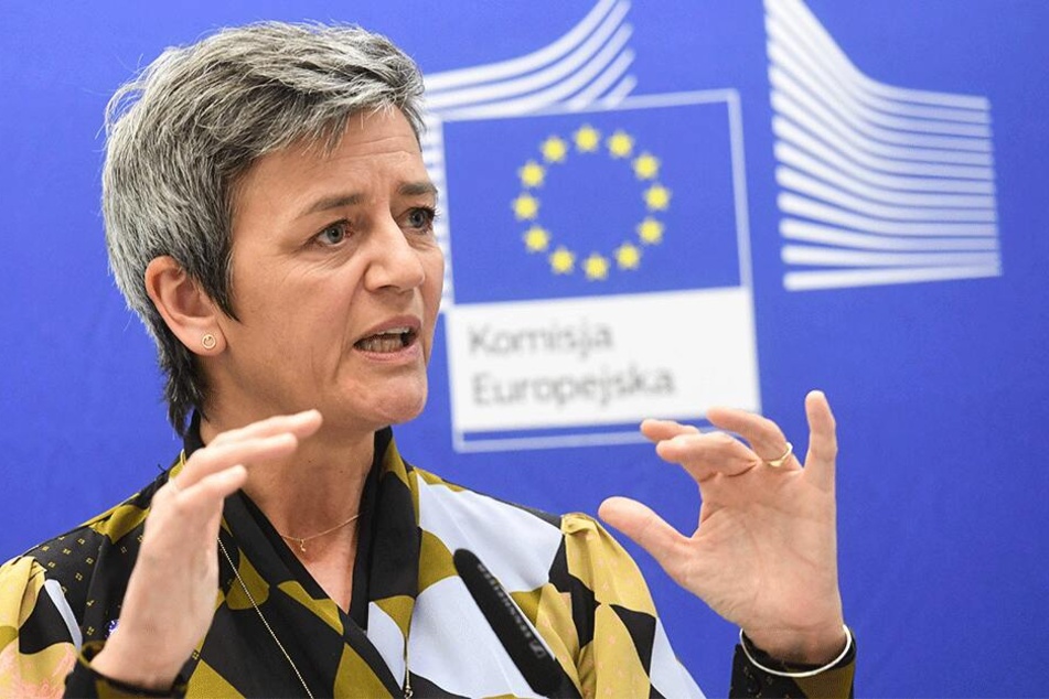 EU-Wettbewerbskommissarin Margrethe Vestager (50).