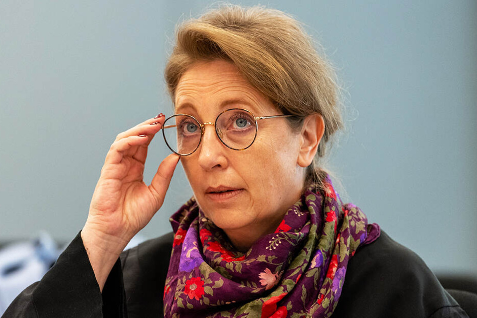 Ricarda Lang, Verteidigerin des Angeklagten, ist mit dem Urteil nicht zufrieden.