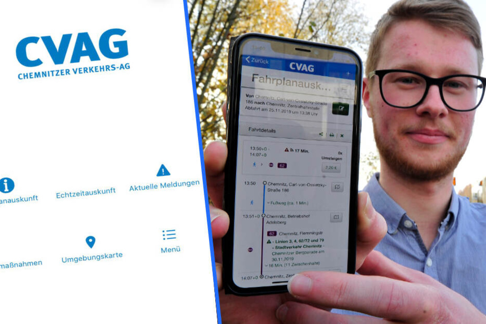 Mit Verkehrsinfos und Echtzeitauskunft: CVAG hat jetzt eine eigene App