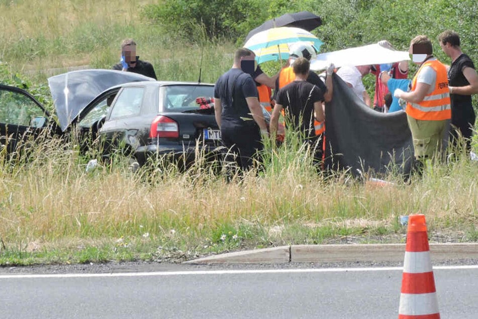 Die 18-jährige Alina starb nach einem schweren Unfall auf der B107n bei Grimma.