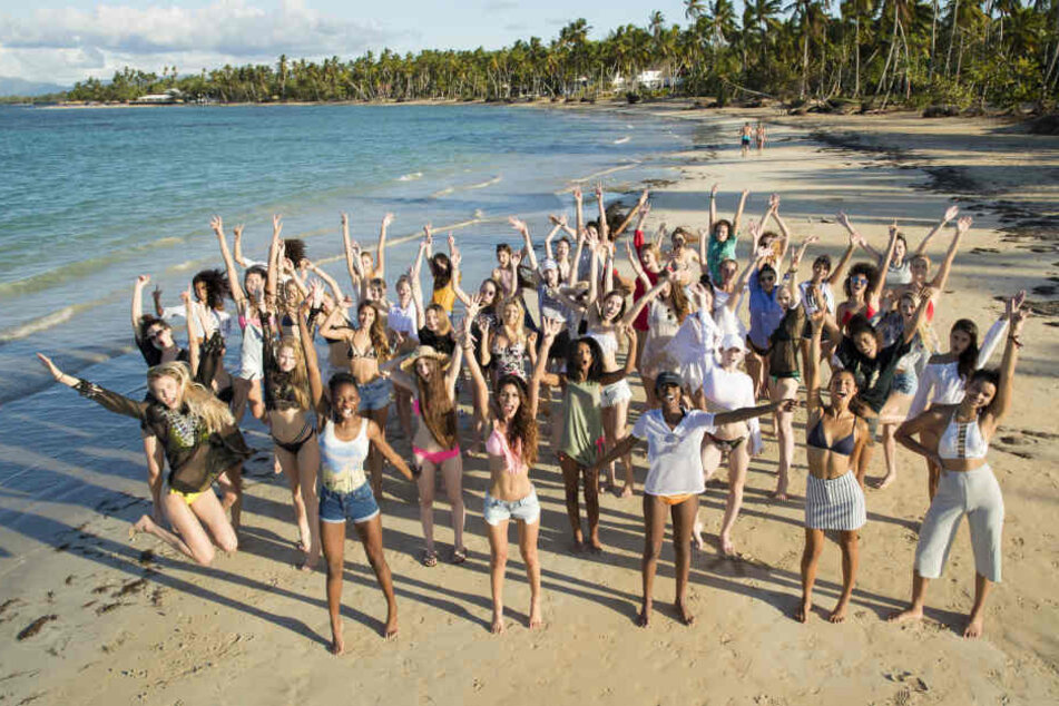 Die Top-50 wurde zum Auftakt der neuen GNTM-Staffel in die Karibik eingeladen.