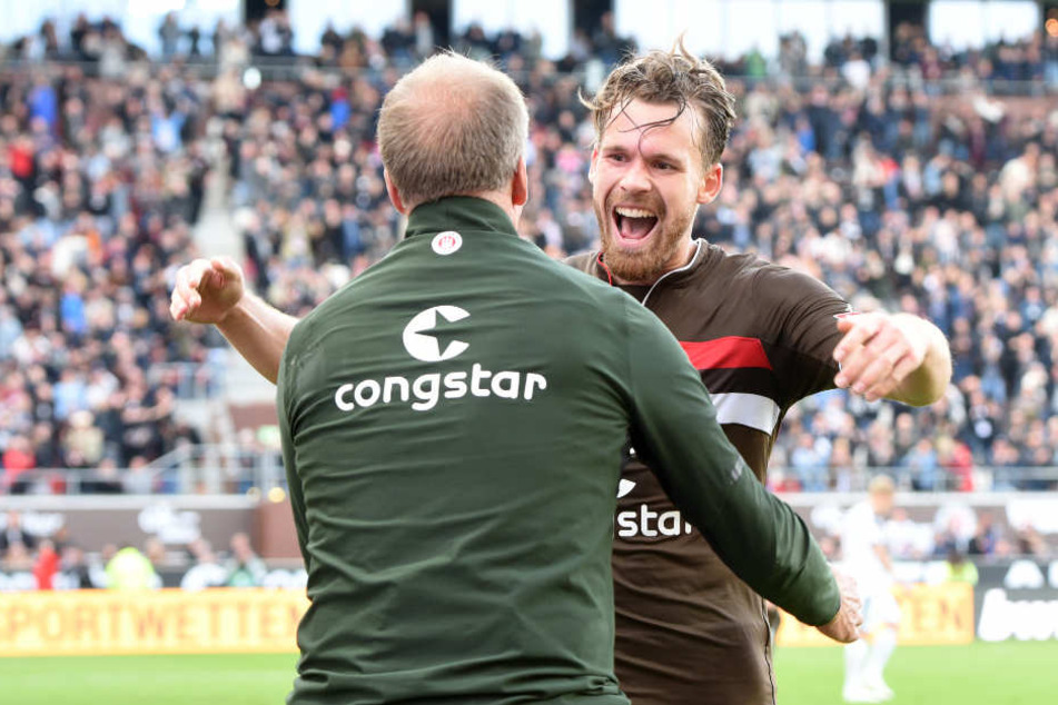 Christopher Buchtmann hat diese Saison bereits vier Treffer für den FC St. Pauli erzielt (Archivbild).