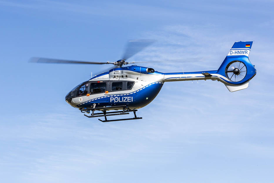 Die Polizei benötigte einen Hubschrauber, um zwei 15-jährige Vandalen zu verfolgen.