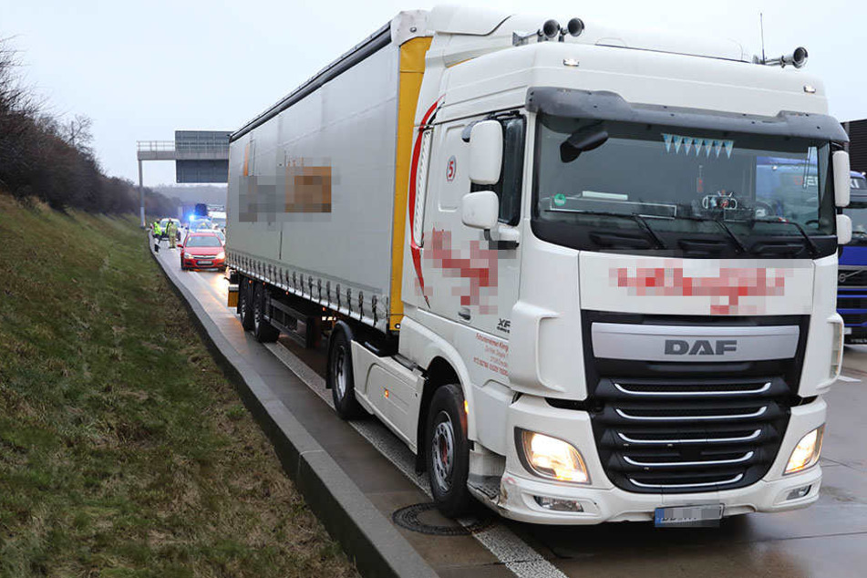 Der Lkw übersah die Fahrerin offenbar.