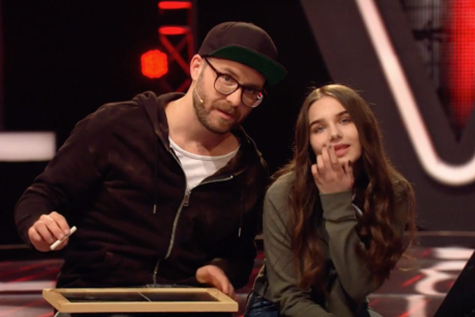 Mark Forster gab Evgenia Entscheidungshilfe.