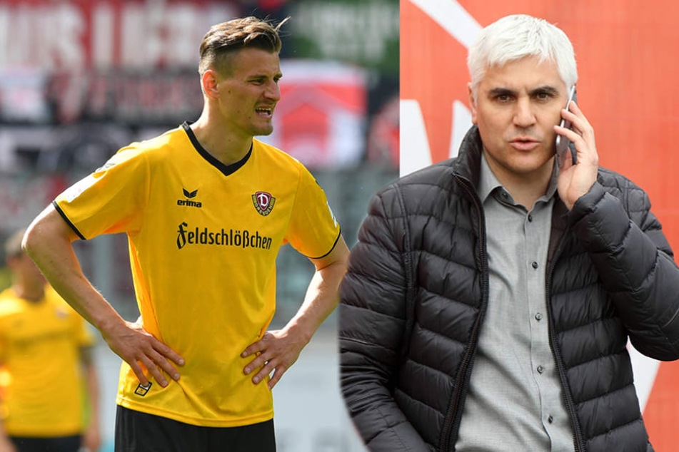 Dynamo-Stürmer Kutschke ist für den Nürnberger Sportdirektor ab Sommer fest gesetzt.