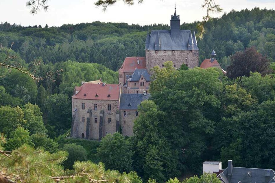 Ein magischer Ort: Auf der Burg Kriebstein ging es am Wochenende märchenhaft zu.