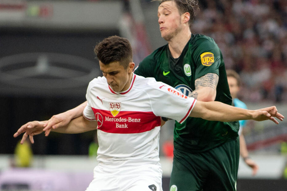 VfB-Kapitän Marc-Oliver Kempf (links im Bild) ist nach überstandenen muskulären Problemen wieder bereit für einen Startelf-Einsatz. (Archivbild)