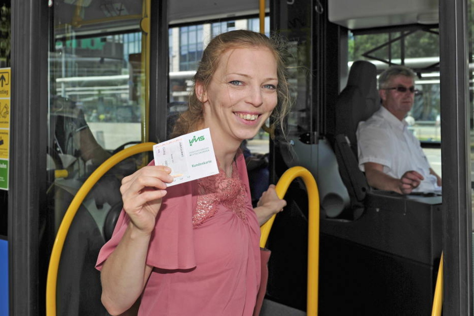VMS-Sprecherin Jeanette Kiesinger macht es vor: Die 32-Jährige hat ein Job-Ticket.