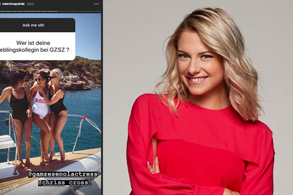 Mit diesem süßen Post verrät Valentina Pahde (24), wer ihre Lieblingskolleginnen bei GZSZ sind.