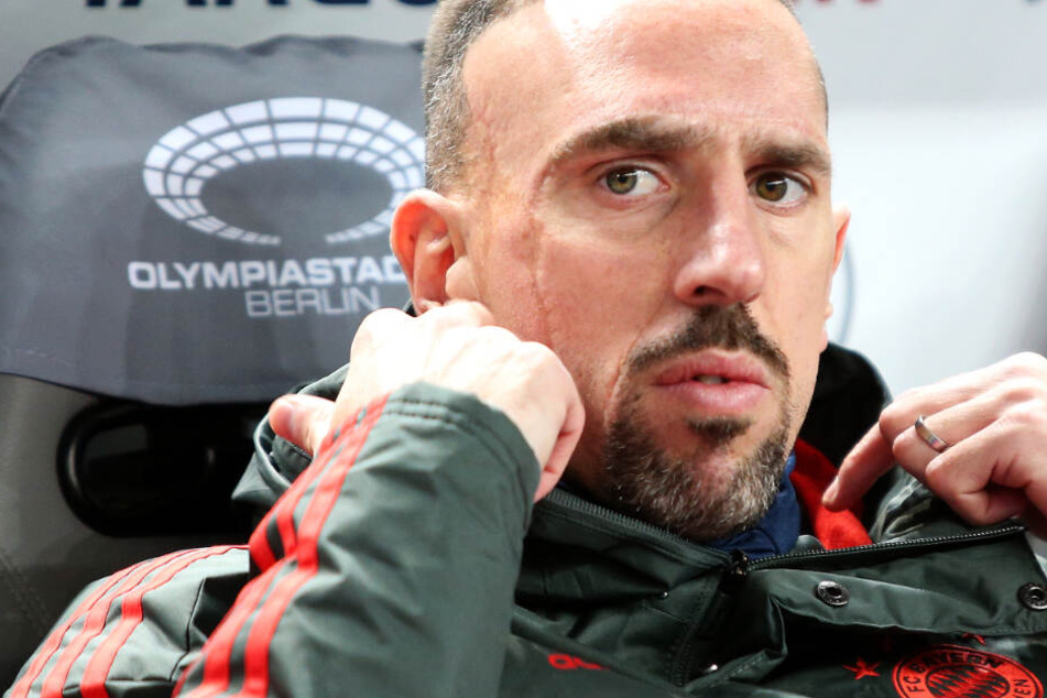 Das Foto zeigt Franck Ribéry im Februar 2019: Spielt der 36-Jährige bald für Frankfurt?