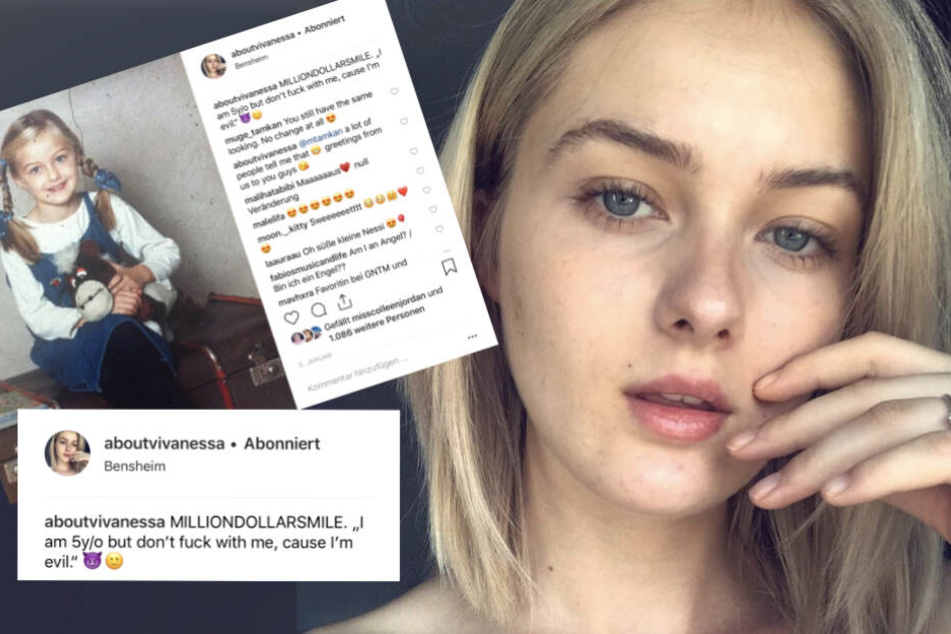 Das Foto wurde bereits vor der TV-Ausstrahlung von GNTM gepostet (Fotomontage).