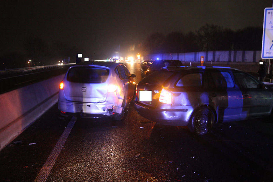 Auf der A30 kam es zu mehreren Unfällen.