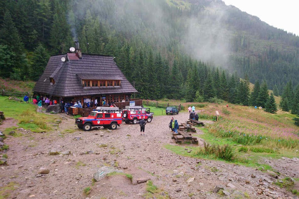 Das Gebiet um das Giewont-Bergmassiv wird derzeit immer wieder von heftigen Unwettern heimgesucht.