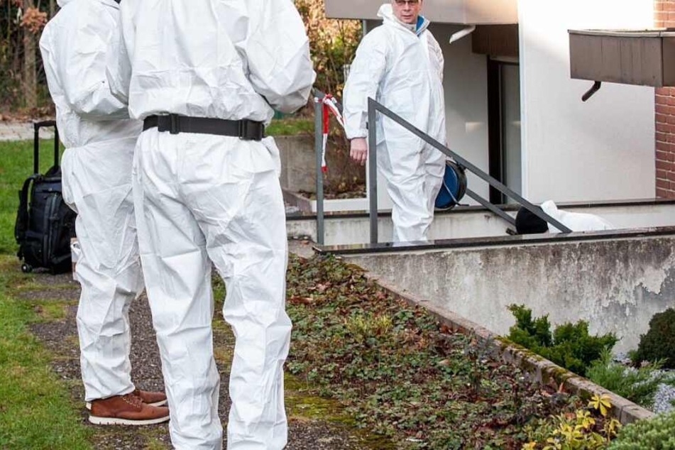 Die Mordkommission ermittelte wegen des Tötungsdelikts an der Senner Straße.