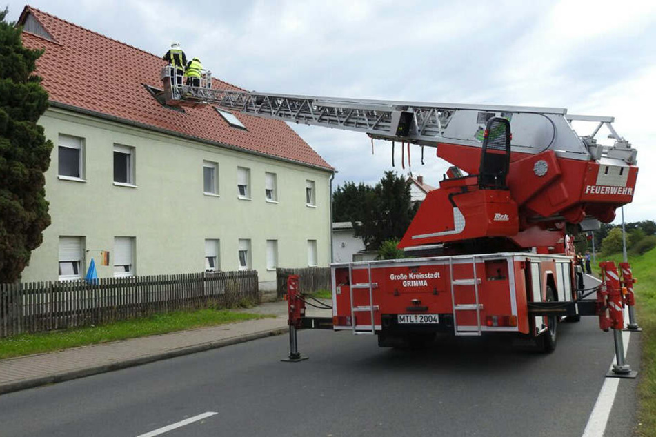 In der Zwischendecke des Obergeschosses des Vierfamilienhauses entstand ein Schwelbrand.