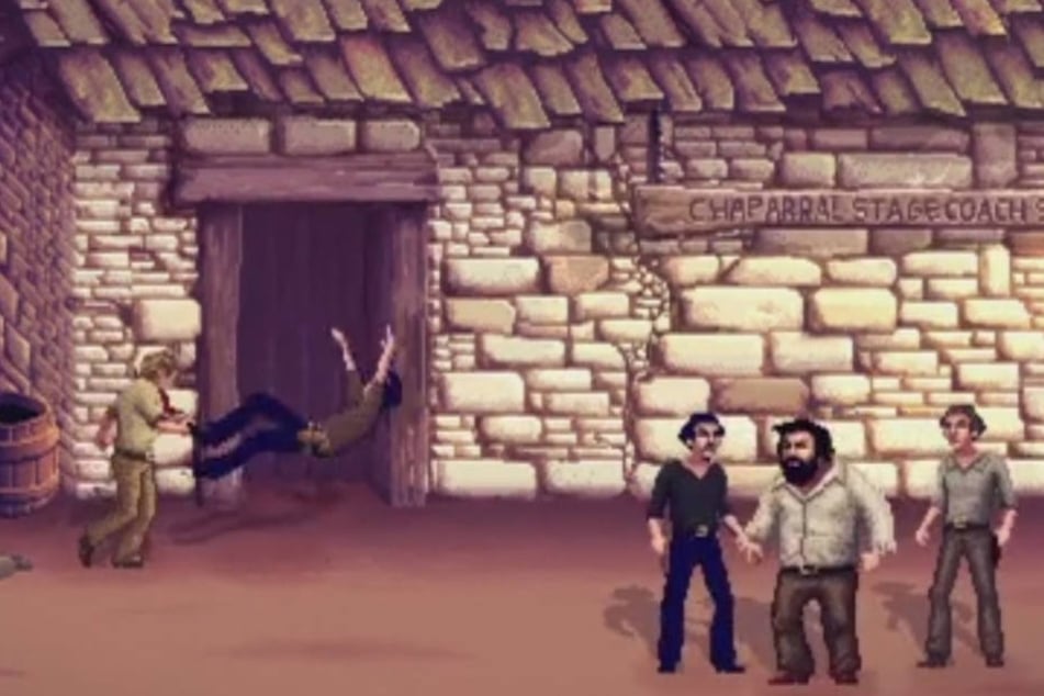 Auch die typischen Kampfstile wurden im Spiel imitiert.