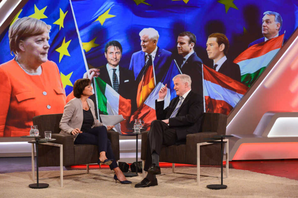 Mittwochabend: Bei MAISCHBERGER hatte CSU-Chef Horst Seehofer auf seinem "63-Punkte-Asyl-Masterplan" heharrt - wegen angeblicher "Glaubwürdigkeitskrise".