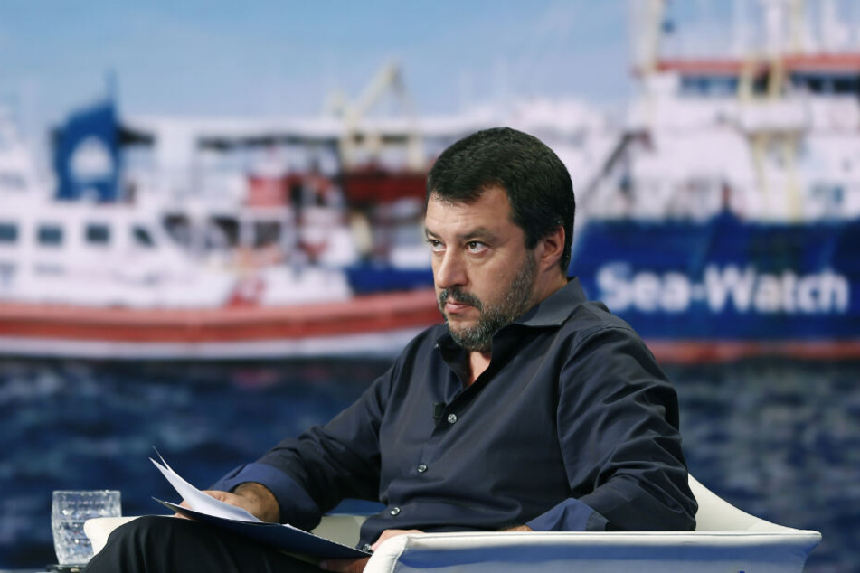 Italiens Innenminister Matteo Salvini ist ein großer Gegner der Seenotrettung.