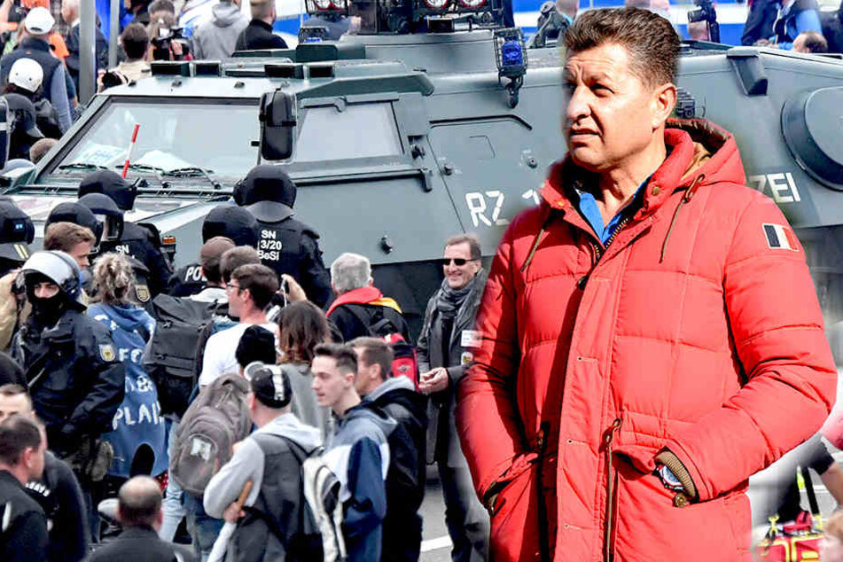 Präsident Ali Han hatte aufgrund der Ereignisse am Wochenende wenig Lust, mit seinem Club in der Nähe von Chemnitz zu nächtigen.
