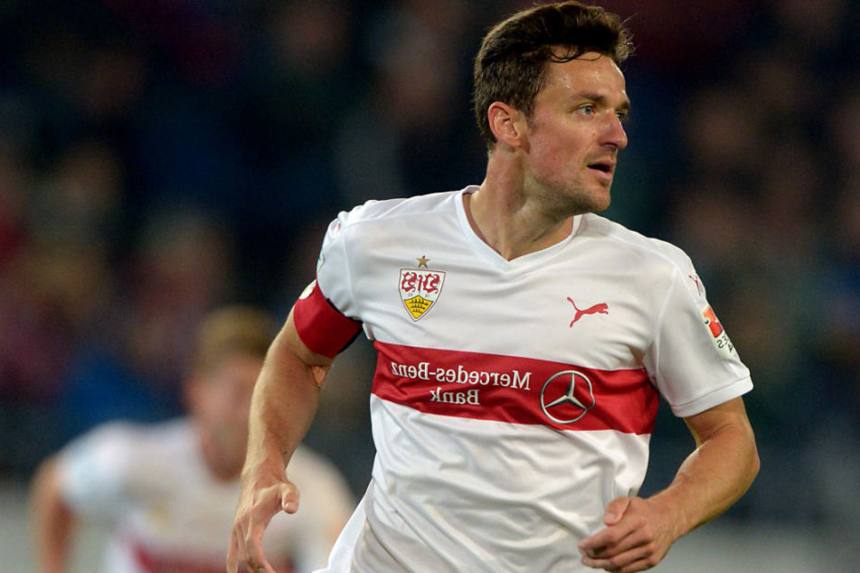 Stuttgarts Christian Gentner ist nach seiner Gesichtsverletzung wieder im Teamtraining.