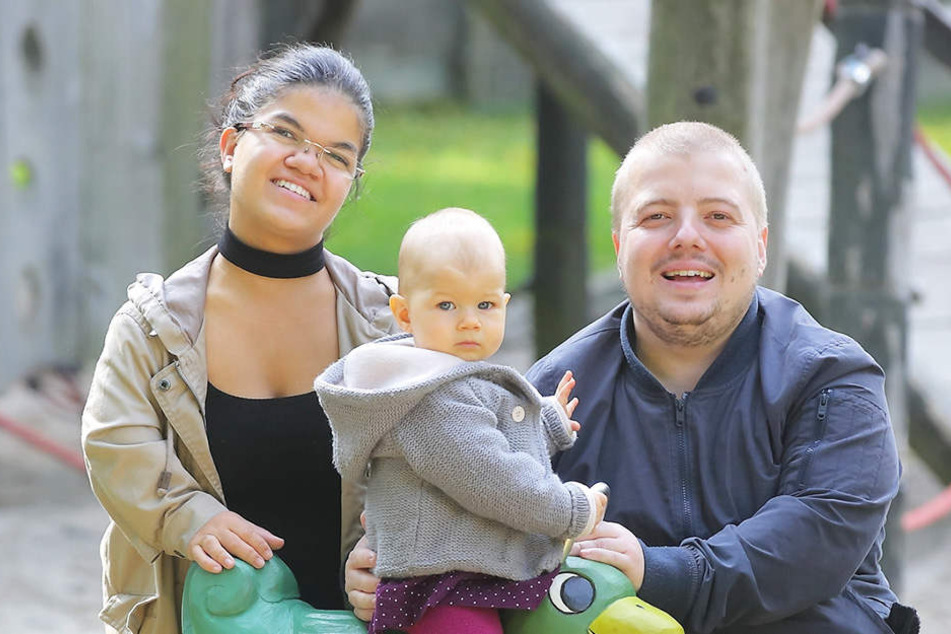 Am liebsten verbringt Familie Amm Zeit auf dem Spielplatz.